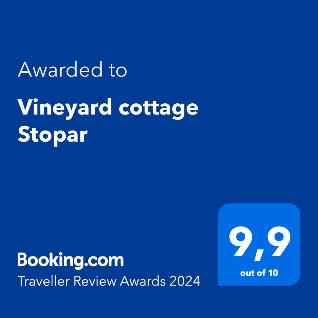 Vineyard Cottage Stopar Straza Экстерьер фото
